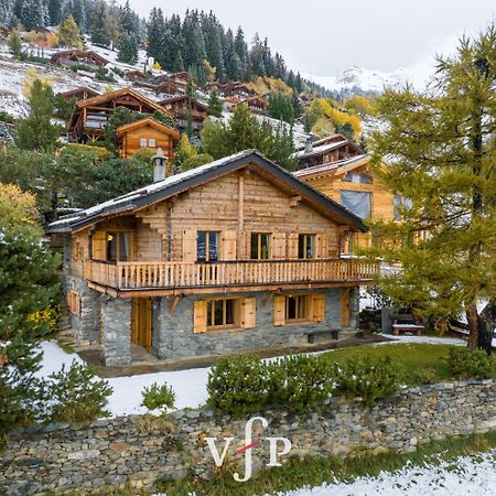 L'Alouvy Winter Dream Chalet For Family At Verbier 빌라 외부 사진